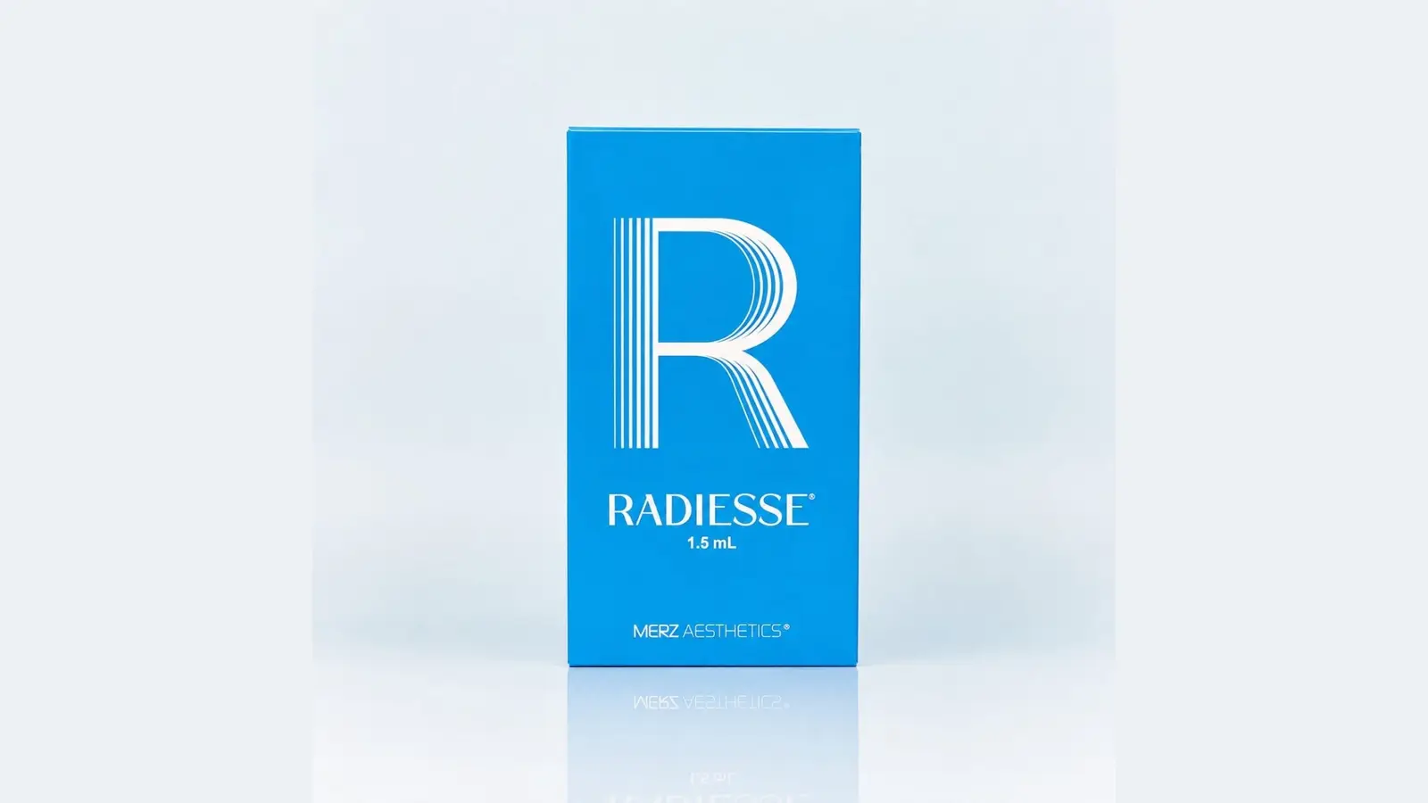 אריזת Radiesse של Merz Aesthetics, מזרק מוכן של 1.5 מ״ל